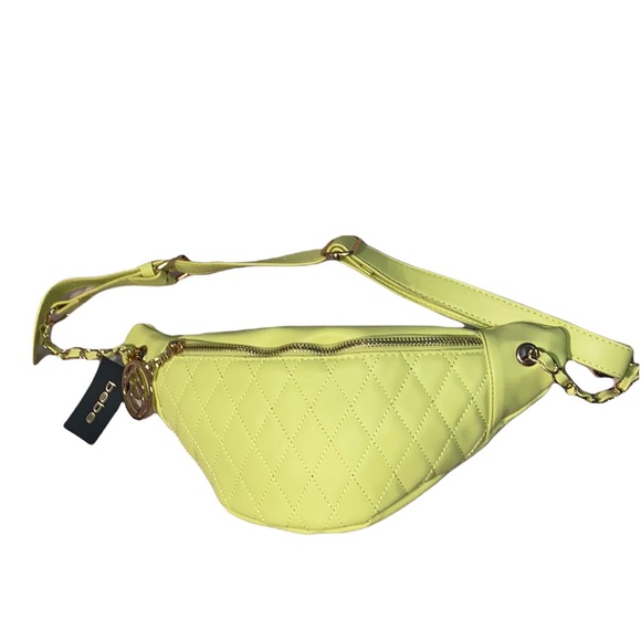 bebe Handbags - Bebe yellow Fanny pack. Brand new.